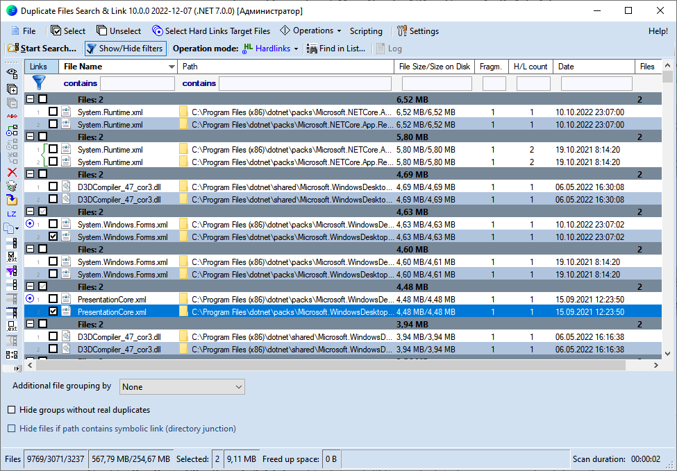 重复文件查找清理中文绿色版 Duplicate Files Search & Link-狗凯之家源码网-网站游戏源码-黑科技工具分享！